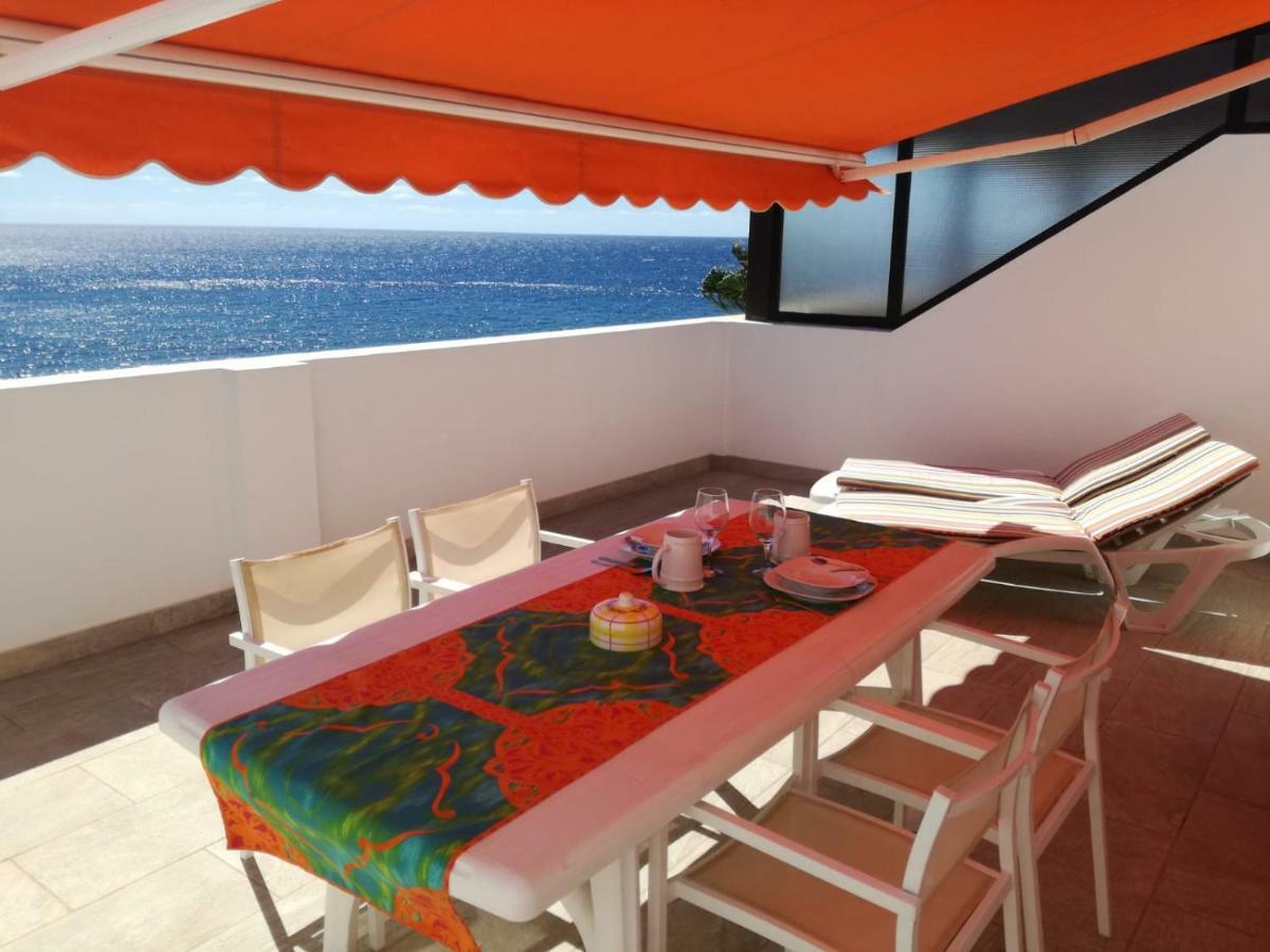 Atico En Primera Linea De Playa Gran Tarajal Exterior foto