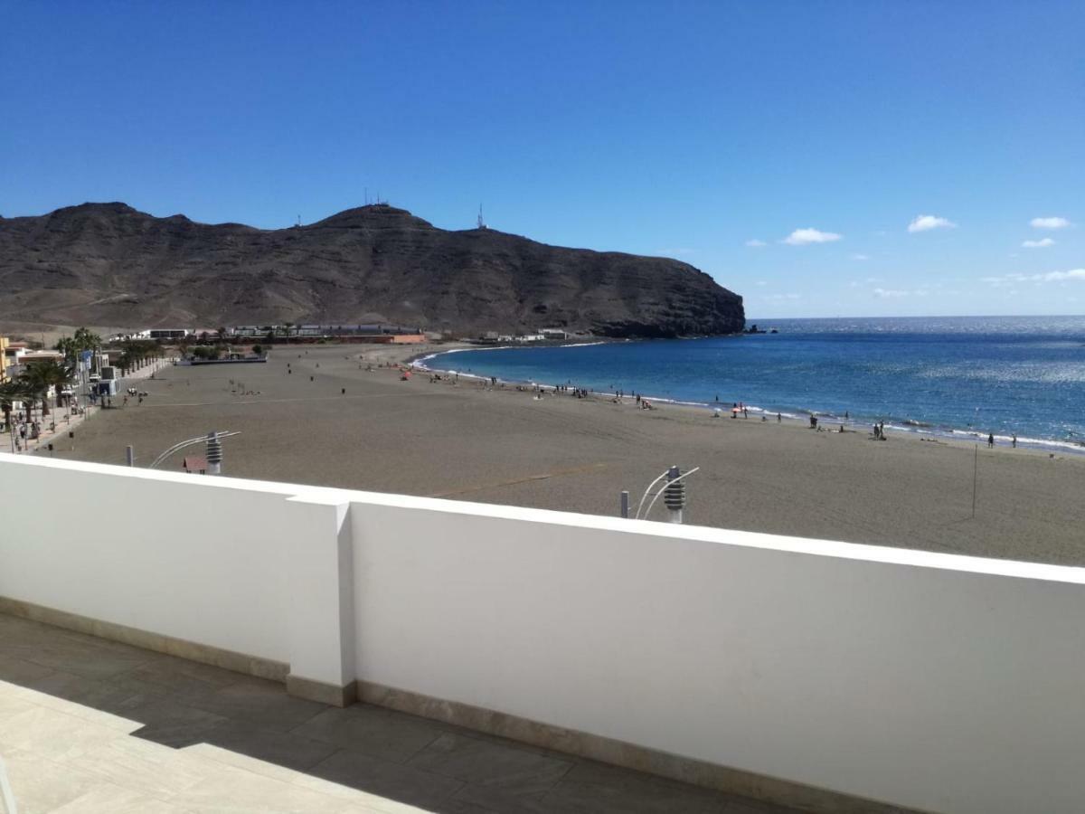 Atico En Primera Linea De Playa Gran Tarajal Exterior foto